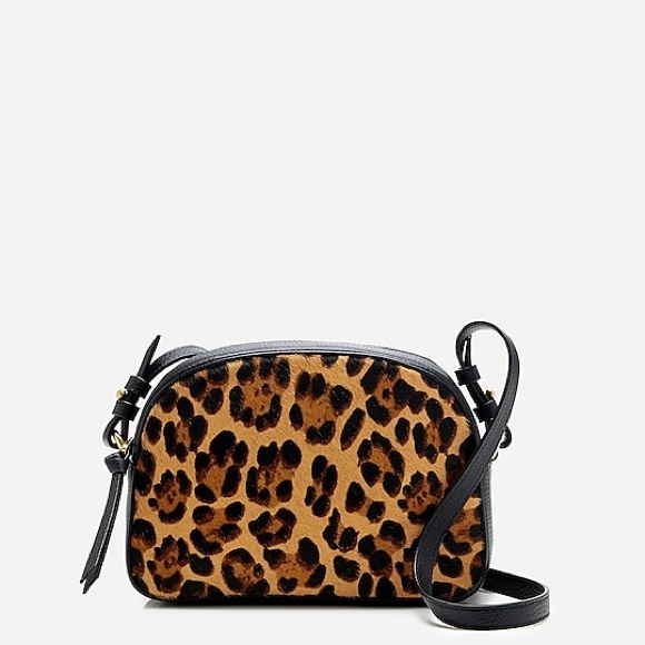 J. Crew Devon Leopard Calf Hair Bag - Picture 6 of 6